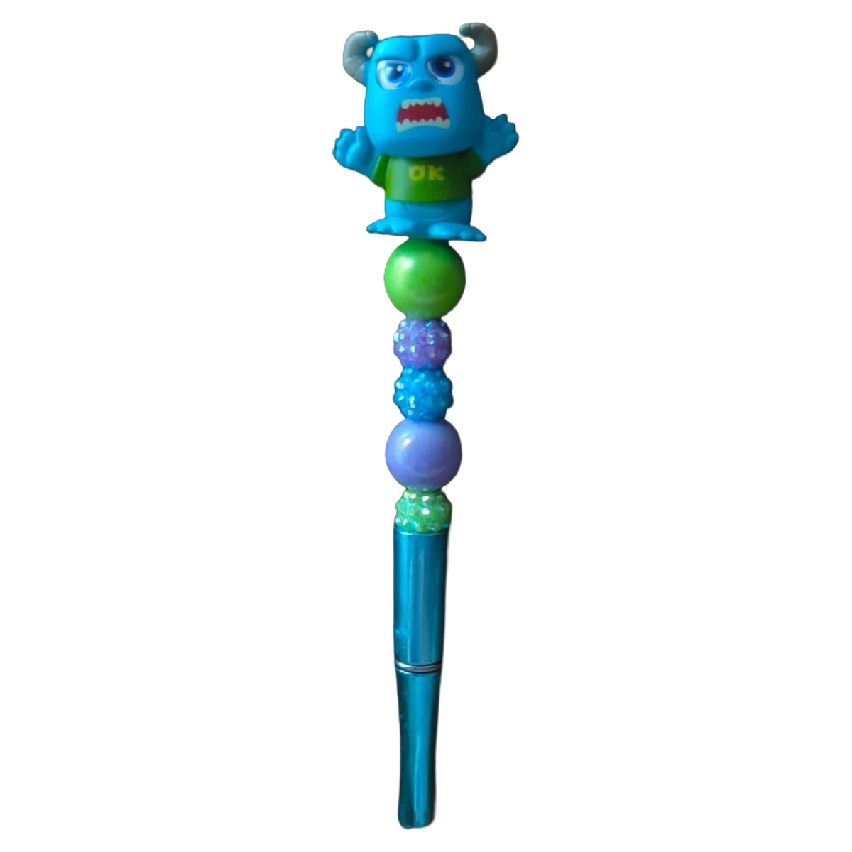 Blue Monster Character Pen from Cheekys Creations
